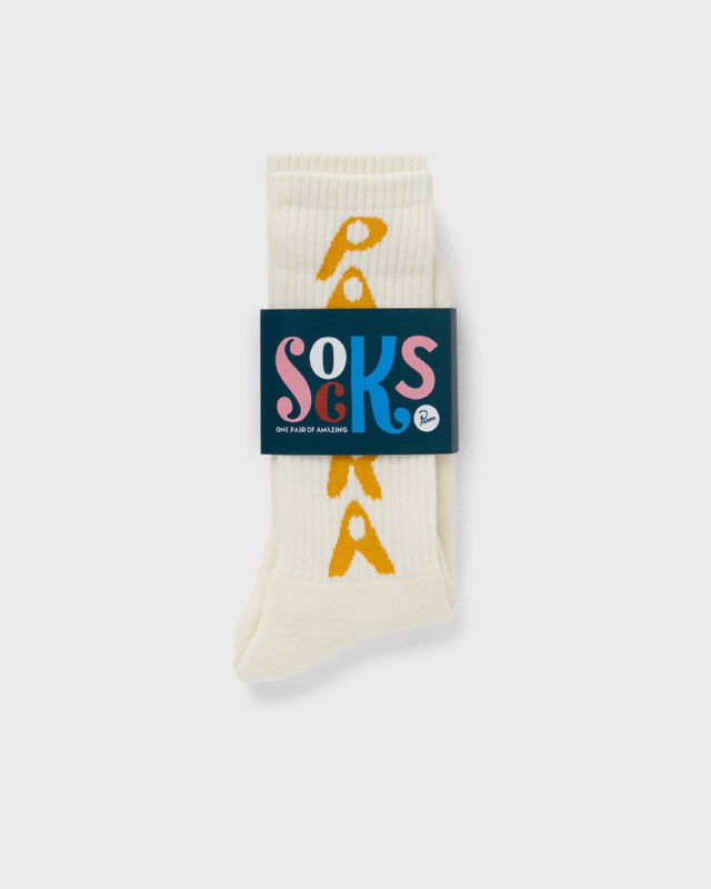 Zoknik és harisnyanadrágok By Parra Hole logo crew socks Bézs | 51175