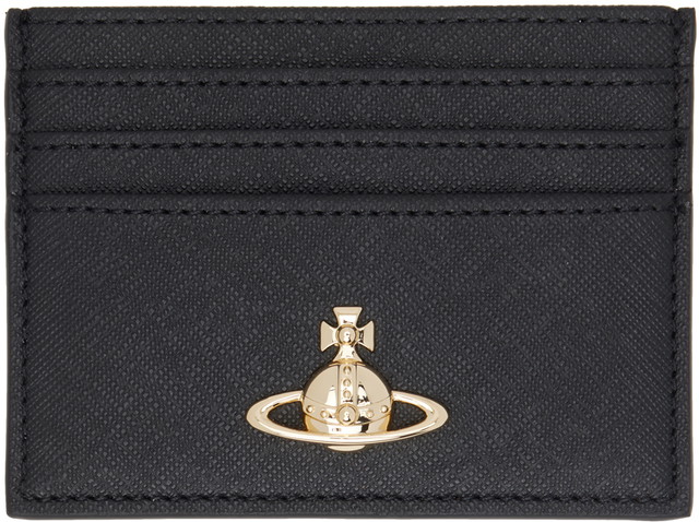 Pénztárca Vivienne Westwood Hardware Card Holder Fekete | 5112001KU-S000B-