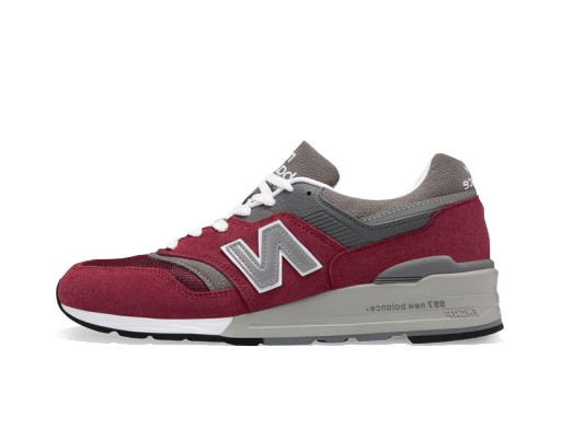 Sneakerek és cipők New Balance 997 "Burgundy Grey" Made in USA Burgundia | M997BR