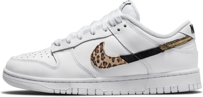 Sneakerek és cipők Nike Dunk Low SE "Animal Instinct" W Fehér | DD7099-100, 0