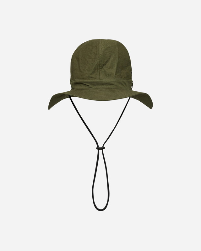 Kalapok Needles C/N Oxford Cloth Crusher Hat Olive Zöld | OT055 A