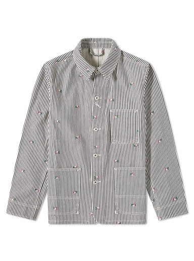 Dzsekik KENZO PARIS Rinse Striped Workwear Denim Jacket Többszínű | FD55DV1026J1-DM