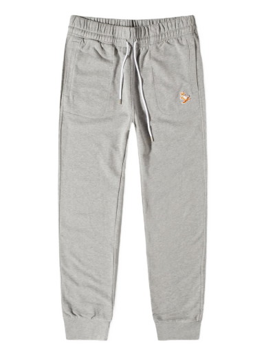 Nadrág MAISON KITSUNÉ Maison Kitsune Chillax Fox Patch Classic Jog Pant Szürke | IU01308KM0001-H150