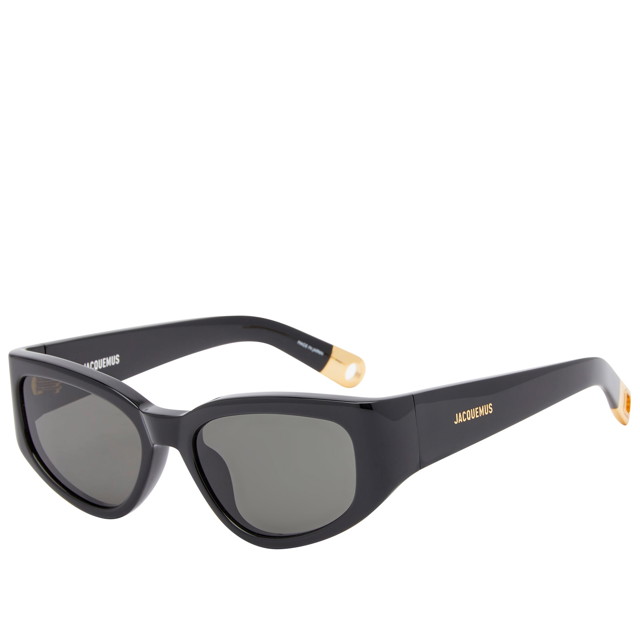 Napszemüveg Jacquemus Ovalo Sunglasses Fekete | 24E245AC654-5040-990
