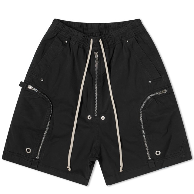 DRKSHDW Bauhaus Zip Detail Shorts