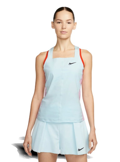 Trikók Nike Dri-FIT Slam Tennis Tank Kék | DR6795-474