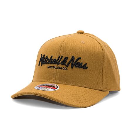 Kupakok Mitchell & Ness Pinscript Redline Snapback Branded Tan 
Narancssárga | 6HSRLINTL230-MNNTAN1