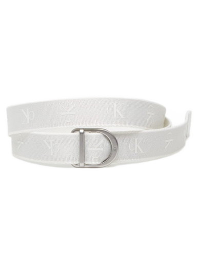 Övek CALVIN KLEIN D-Ring Slider Belt 30MM Fehér | K60K610118 YAF