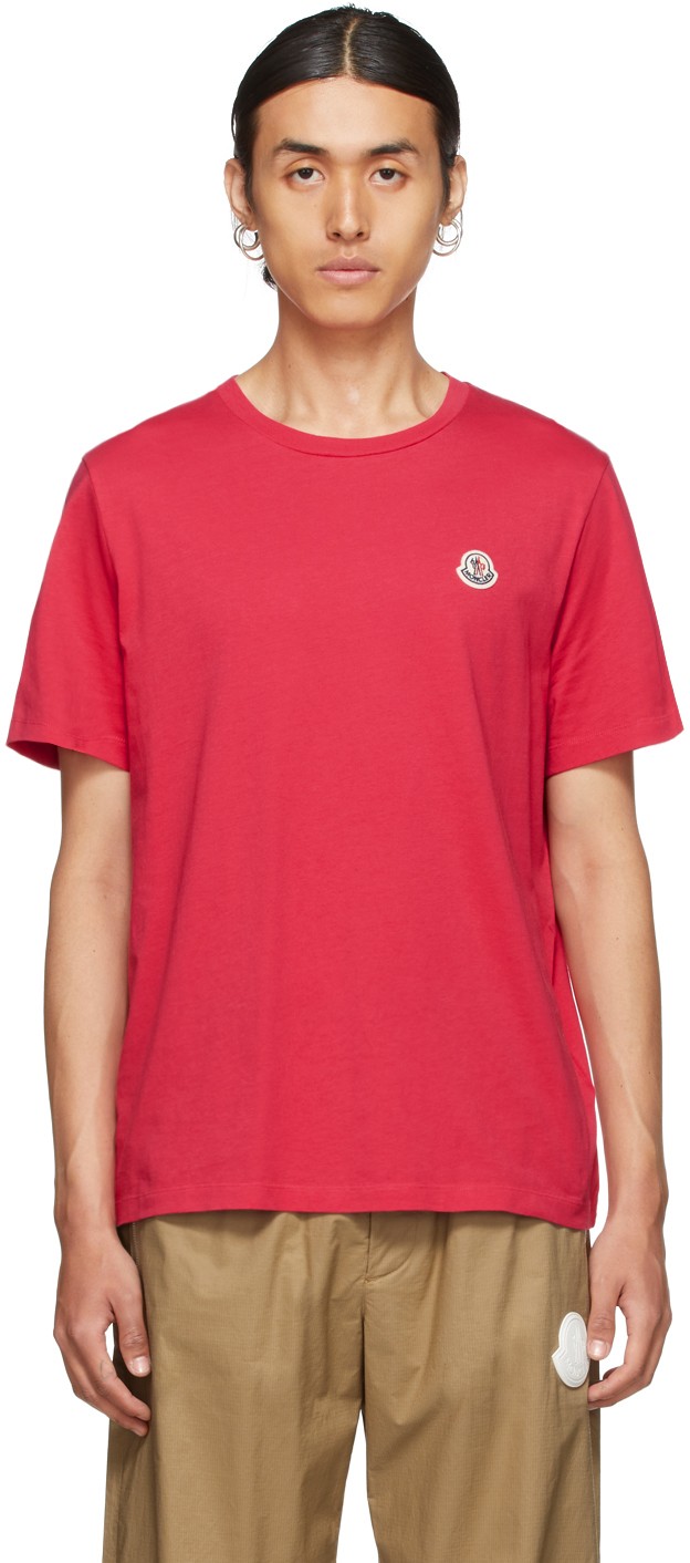 Póló Moncler Felted Graphic T-Shirt Rózsaszín | 8C000 - 40 - 829H8