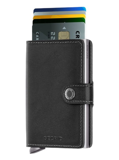 Pénztárca Secrid Miniwallet Fekete | M-BLACK