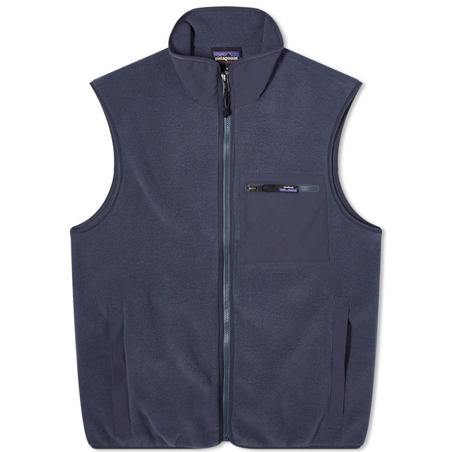 Mellények Patagonia Synchilla Vest Kék | 23011-SMDB