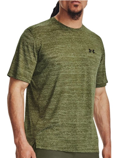 Póló Under Armour Tech Vent Jacquard SS Zöld | 1379781-743