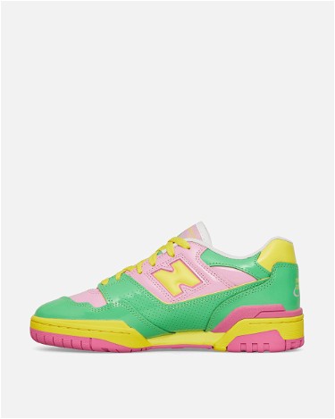 Sneakerek és cipők New Balance 550 Pink / Green / Lime Zöld | BB550YKA, 3