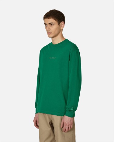 Póló Jordan Wordmark Longsleeve T-Shirt Zöld | FJ0702-302, 4
