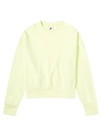 Sweatshirt Nike Plush Mod Crop Sweatshirt Sárga | DQ6844-331