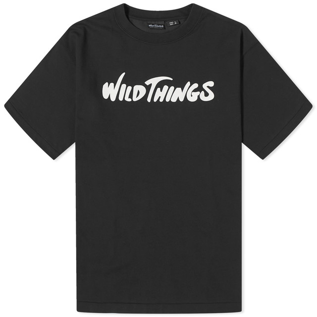 Póló Wild things Logo T-Shirt Fekete | WT241-22-BLK