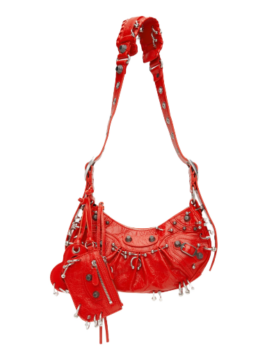 Válltáskák Balenciaga XS 'Le Cagole' Shoulder Bag 
Piros | 671309 210G8