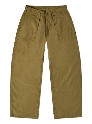 Nadrág Neighborhood Wide Baker Trousers Zöld | 232AQNH-PTM01-OD