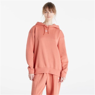 Sweatshirt Nike Sportswear Collection Essentials Oversized Fleece 
Piros | DJ7668-827, 0