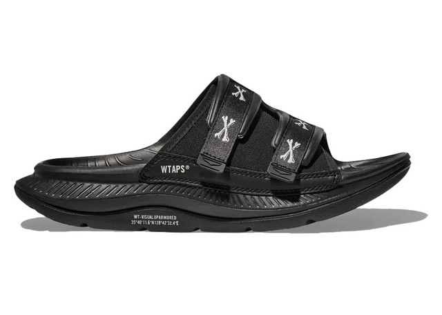 Sneakerek és cipők Hoka One One Ora Luxe WTAPS Jet Black Fekete | 1155398–JLC