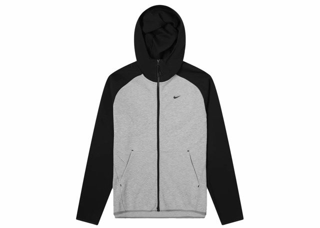 Sweatshirt Nike Sportswear Tech Fleece Full-Zip Hoodie Dark Grey Heather/Black Szürke | 928483-064