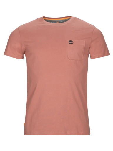 Póló Timberland Dunstan River Pocket Tee Rózsaszín | TB0A2CQY-DJ1