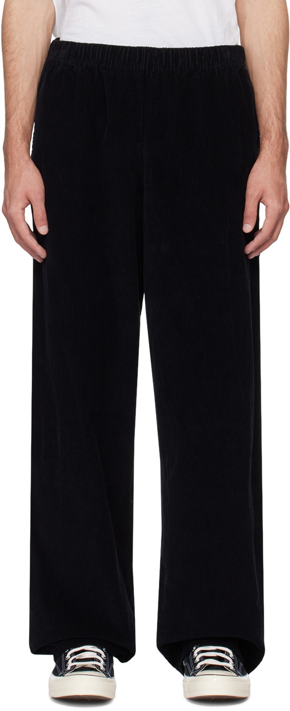 Nadrág LES TIEN Puddle Trousers Fekete | WC-3023