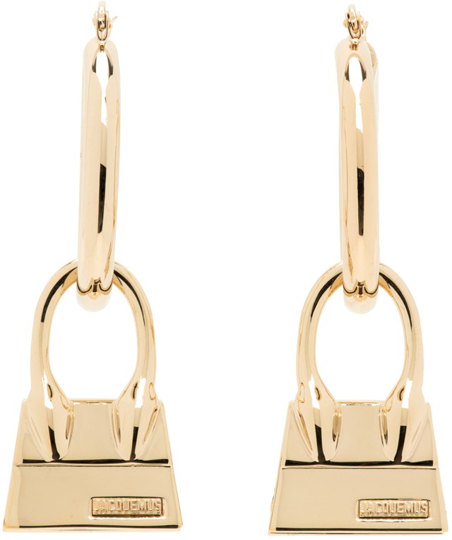 Le Papier 'Les Creoles Chiquito' Earrings "Gold"