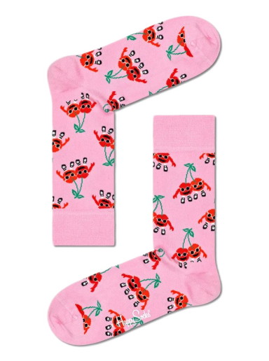Zoknik és harisnyanadrágok Happy Socks Cherry Mates Rózsaszín | CMA01-3000