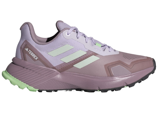 Sneakerek és cipők adidas Performance Terrex Soulstride Trail Preloved Fig Crystal Jade Semi Green Spark W Orgona | ID7762