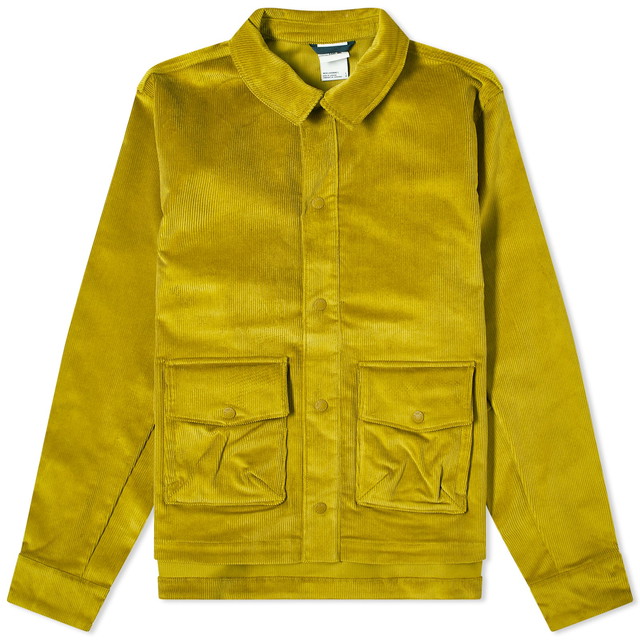 Dzsekik The North Face Heritage Utility Cord Shirt Jacket "Sulphur Moss" Sárga | NF0A831PI0N