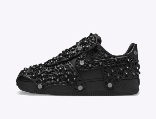 Sneakerek és cipők Nike Swarovski X Nike Air Force 1 Low "Black" Fekete | CV7668-001