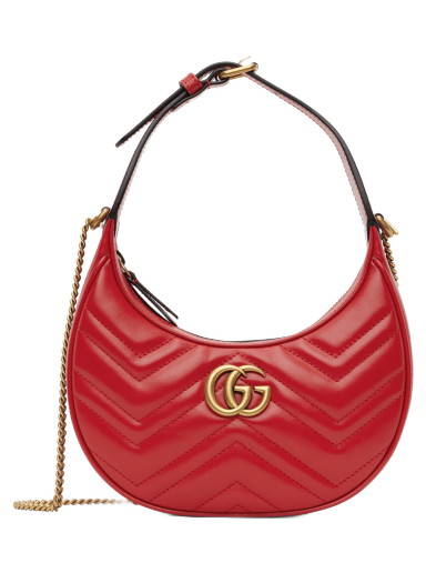 Válltáskák Gucci Mini GG Marmont Shoulder Bag 
Piros | 699514 DTDHT