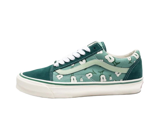 Sneakerek és cipők Vans Vault OG Old Skool LX Undefeated U-Man Bistro Green Zöld | VN0A4P3X7AF