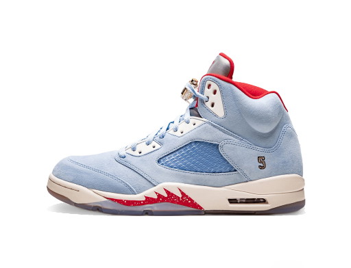 Sneakerek és cipők Jordan Trophy Room x Air Jordan 5 Retro "Ice Blue" Kék | CI1899-400