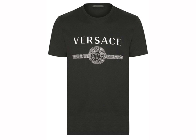 Póló Versace Medusa Logo T-Shirt Black Fekete | 1012415-1A05920-2B020