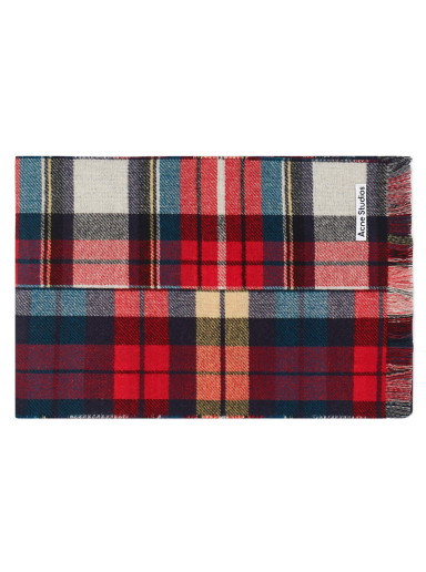 Vorata Patchwork Tartan Scarf