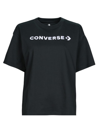 Póló Converse WORDMARK RELAXED TEE Fekete | 10024661-A03