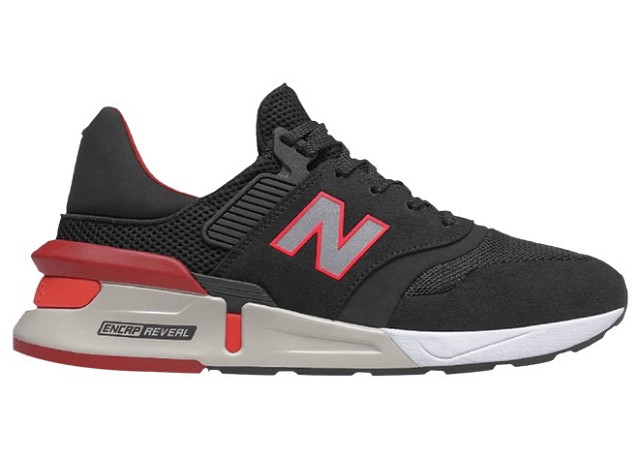 Sneakerek és cipők New Balance 997 Sport Black Red Fekete | MS997RD