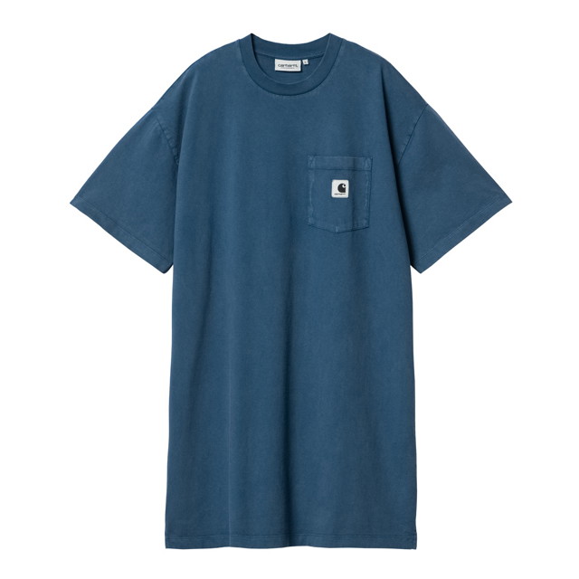 Póló Carhartt WIP S/S Nelson Grand T-Shirt Kék | I031616_1ZF_GD