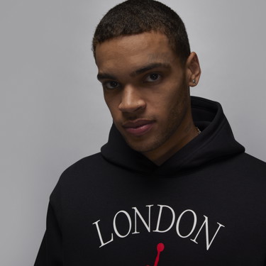 Sweatshirt Nike London Hoodie Fekete | HF1522-010, 3