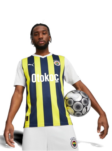 Sportmezek Puma Fenerbahçe S.K. 23/24 Heimtrikot Herren, Weiß, Größe: 3XL, Kleidung Többszínű | 772000_01