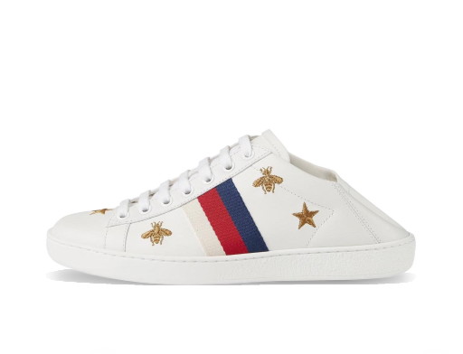 Sneakerek és cipők Gucci Ace 'Bees and Stars' (W) Fehér | 498205 AXWQ0 9098