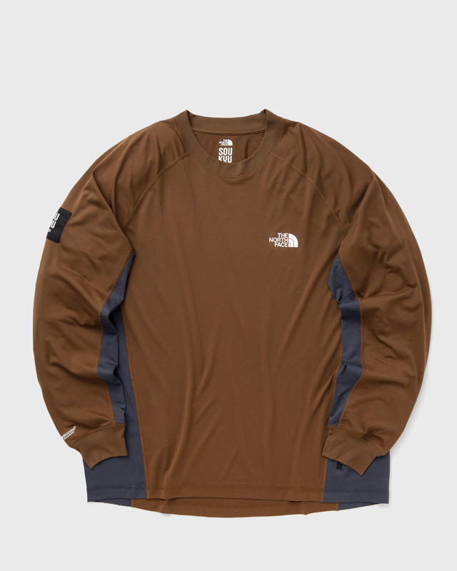 Póló The North Face Undercover x TRAIL RUN L/S TEE Barna | NF0A87UKVOM1