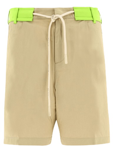 Rövidnadrág Palm Angels Track Belt Shorts Bézs | PMCB041S22FAB0016159