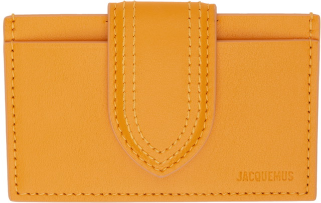 Pénztárca Jacquemus 'Le Porte Carte Bambino' Card Holder 
Narancssárga | 23H233SL122-3060