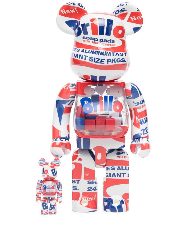 Gyűjthető Medicom Toy Andy Warhol Brillo Be@rbrick 100％ and 400％ figure set - Red Többszínű | 14BRILLO2219724770