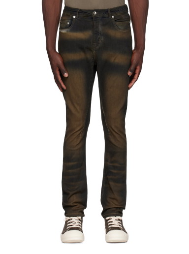 Farmer Rick Owens DRKSHDW Detroit Jeans Barna | DU02C5366 SDM