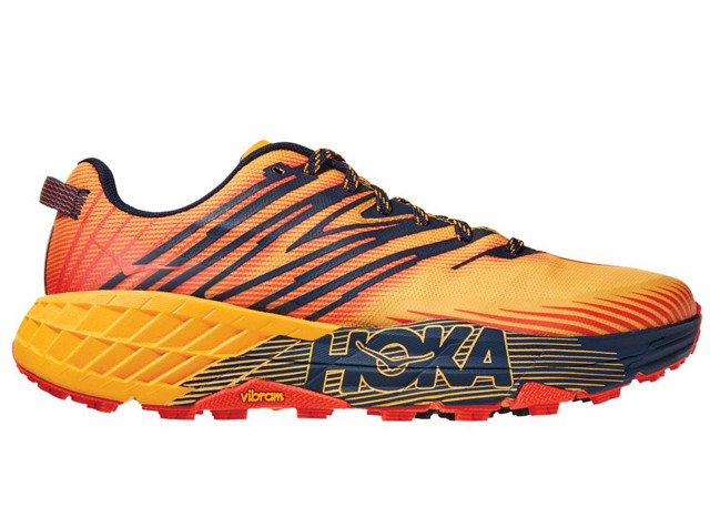 Sneakerek és cipők Hoka One One Speedgoat 4 Gold Fusion 
Narancssárga | 1106525-GFBI