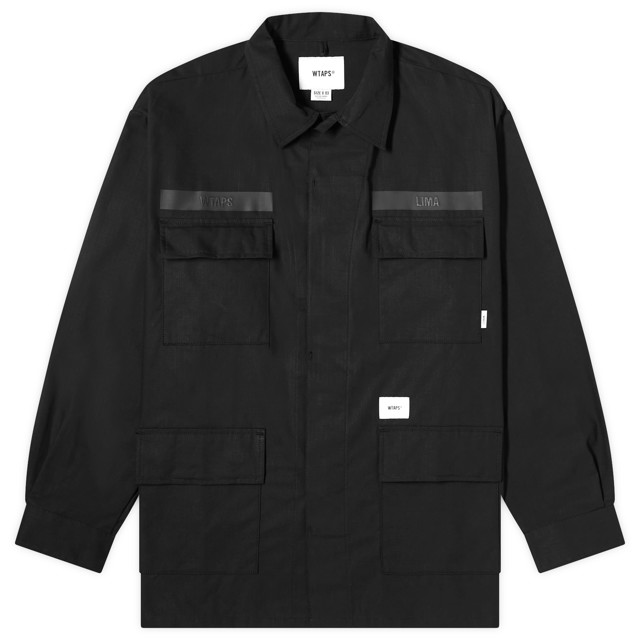 Dzsekik WTAPS 17 Shirt Fekete | 241WVDT-SHM01-BLK